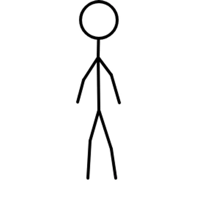 jumping stickman